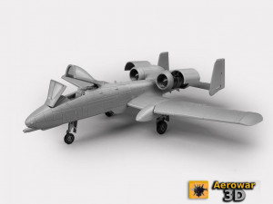 Fab 365 A10 ace Atack stl 3D Print Model