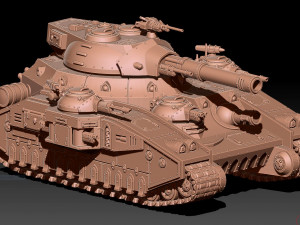 Feudal Guard Tank war print Stl 3D Print Model