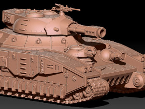 Feudal Guard Tank war print Stl Model do druku 3D