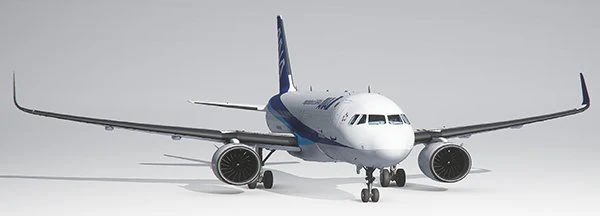 Printed Airliner 21 3D Print Model .c4d .max .obj .3ds .fbx .stl .blend