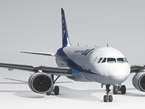 Printed Airliner 21 3D Принт Модель