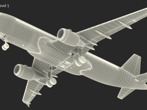 Printed Airliner 21 Model do druku 3D