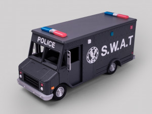 Swat Vans STL 3D Print Model