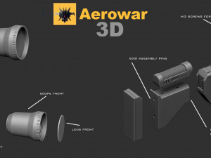 IQA 11 blaster riffle 3D Принт Модель