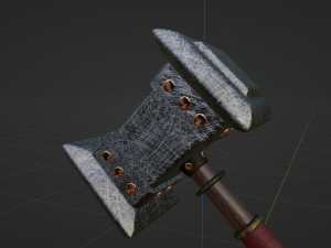 War Hammer 4k textured 3Dモデル