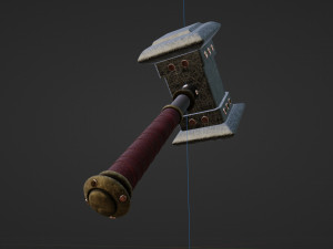 War Hammer 4k textured 3Dモデル