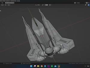 Mandalorian Gaunlet Starfighter 3D Model