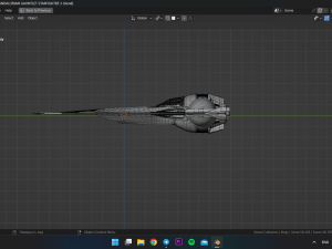 Mandalorian Gaunlet Starfighter 3D Model