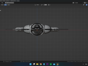 Mandalorian Gaunlet Starfighter 3D Model