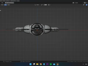 Mandalorian Gaunlet Starfighter 3D Model