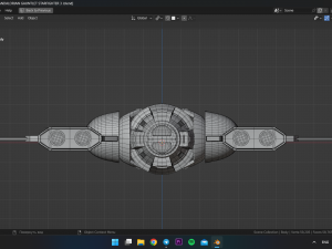 Mandalorian Gaunlet Starfighter 3D Model