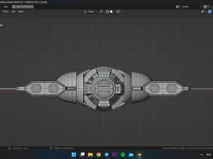Mandalorian Gaunlet Starfighter 3D Model