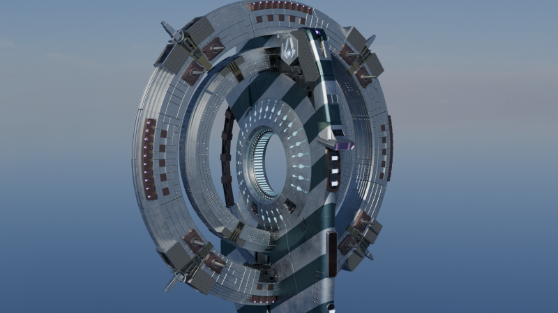 Imperial Spacecraft Modelo 3D .c4d .max .obj .3ds .fbx .stl .blend 