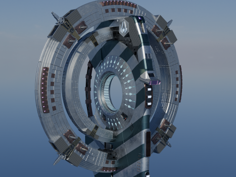 Imperial Spacecraft 3D Model