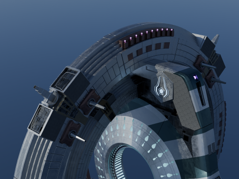 Imperial Spacecraft Modelo 3D