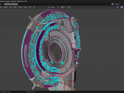 Imperial Spacecraft Modelo 3D