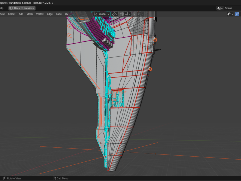 Imperial Spacecraft Modelo 3D
