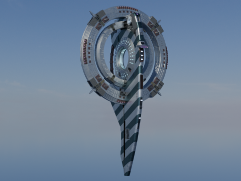 Imperial Spacecraft Modelo 3D