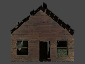 casa abandonada Modelo 3D