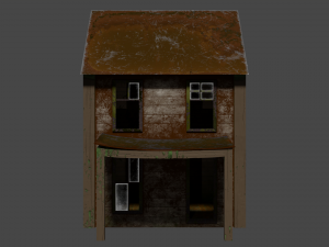 Abandoned house 3D Model