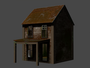 Abandoned house 3D Model