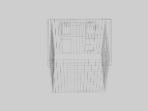 废弃的房子 3D 模型