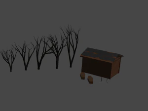 Graveyard 3D Model