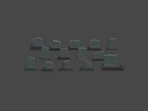 Graveyard 3D Model