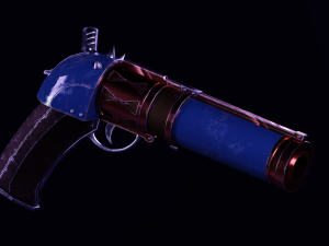 Pistol jinx 3D 模型