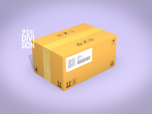 PBR Low Poly Cardboard Boxes Game Ready 3D 模型