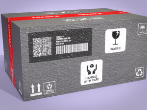 PBR Low Poly Cardboard Boxes Game Ready 3D 模型
