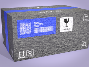 PBR Low Poly Cardboard Boxes Game Ready 3D 模型
