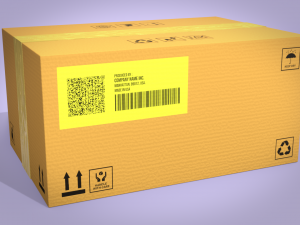 PBR Low Poly Cardboard Boxes Game Ready 3D 模型