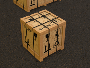 PBR Wooden Crate Pack 3Dモデル