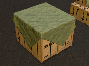 PBR Wooden Crate Pack 3Dモデル