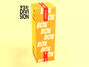 PBR Cardboard Box Modello 3D