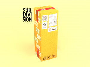 PBR Cardboard Box Modello 3D