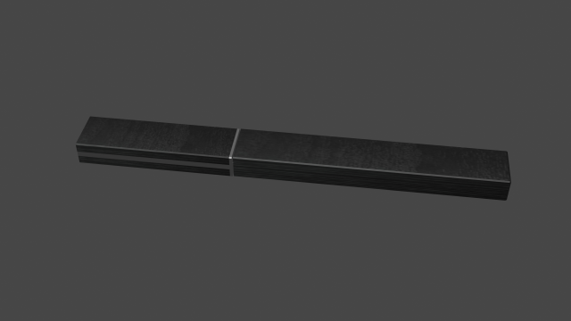 Tanto model knife high poly 3D Model .c4d .max .obj .3ds .fbx .stl .blend