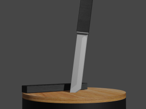 Tanto model knife high poly 3D Model