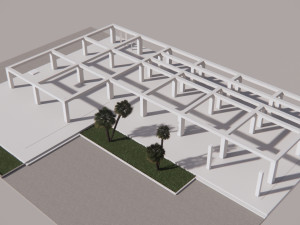 Substation Building Modello 3D