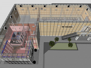 Substation Building Modello 3D