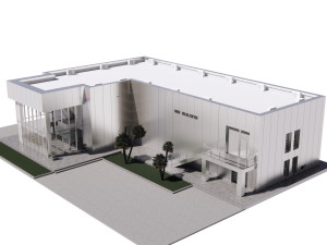 Substation Building Modello 3D