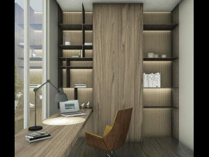 MESA DE TRABALHO Modelo 3D