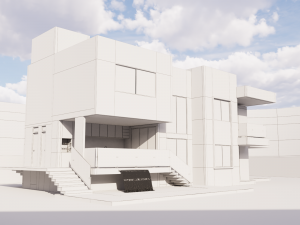 Modern House Modello 3D