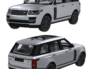 Range Rover 4 3D 模型