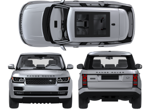 Range Rover 4 3D 模型