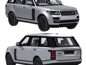 Range Rover 4 3D 模型