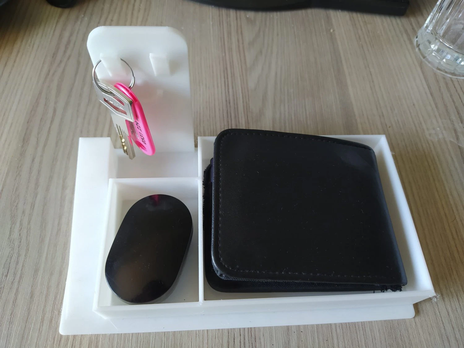 Key and wallet stand 3D Print Model .c4d .max .obj .3ds .fbx .stl .blend