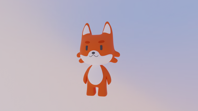 Funnyfox 3D मॉडल .c4d .max .obj .3ds .fbx .stl .blend 