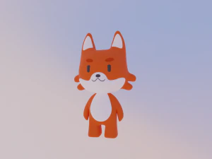 Funnyfox 3D Model